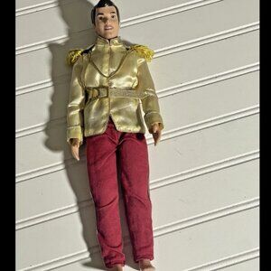 Disney Store Cinderella Movie PRINCE CHARMING 2012 Fashion Doll 12"